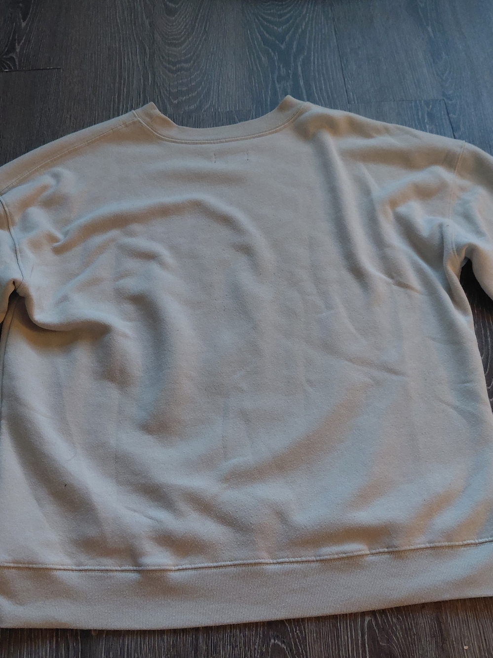 Women's Crewneck Sweater in Light Beige - Classic Casual Pullover